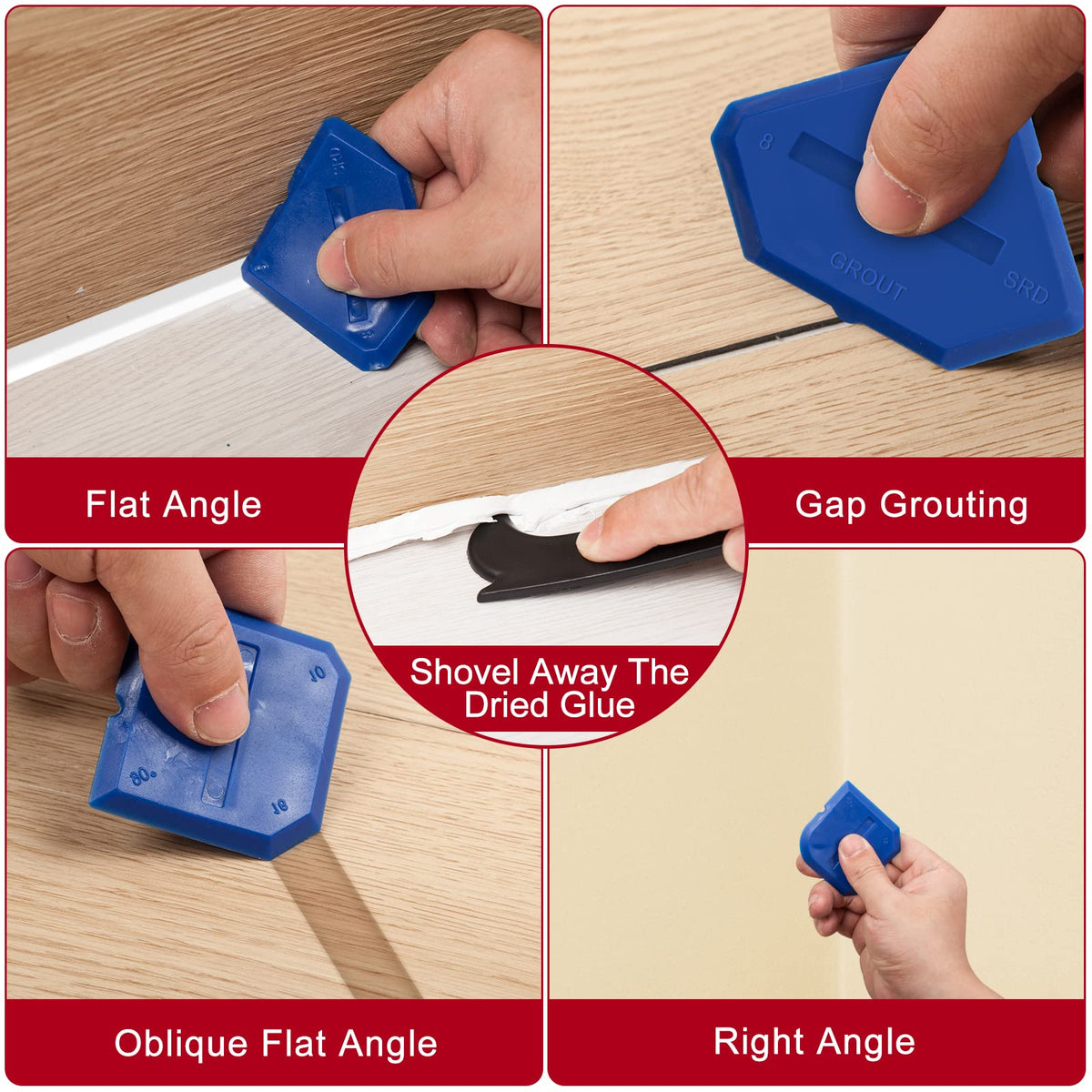 Cocew caulk gun drip-free technology prevents messy drips