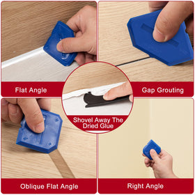 Cocew caulk gun drip-free technology prevents messy drips