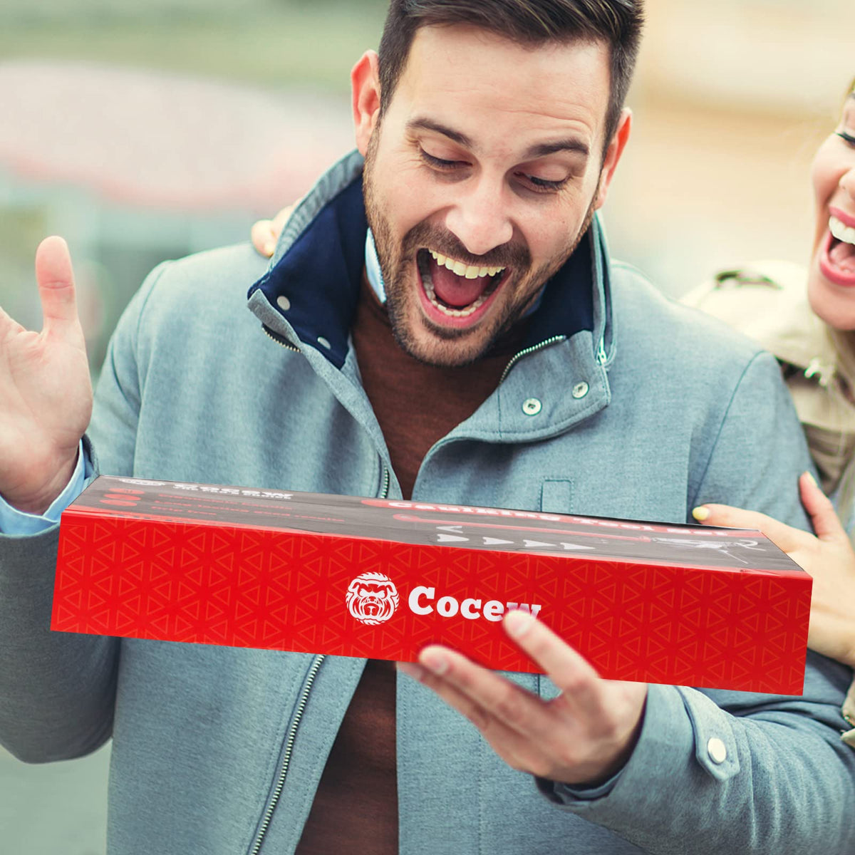 Cocew gift box packaging for a handy caulking set