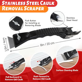 Cocew sealant finishing tool grout scraper for smooth joints