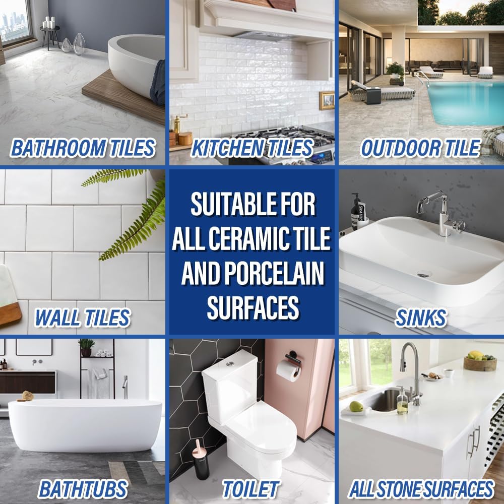 cocomfix tile repair kit color-match high gloss finish survives daily foot traffic