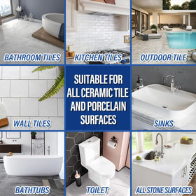 cocomfix tile repair kit color-match high gloss finish survives daily foot traffic