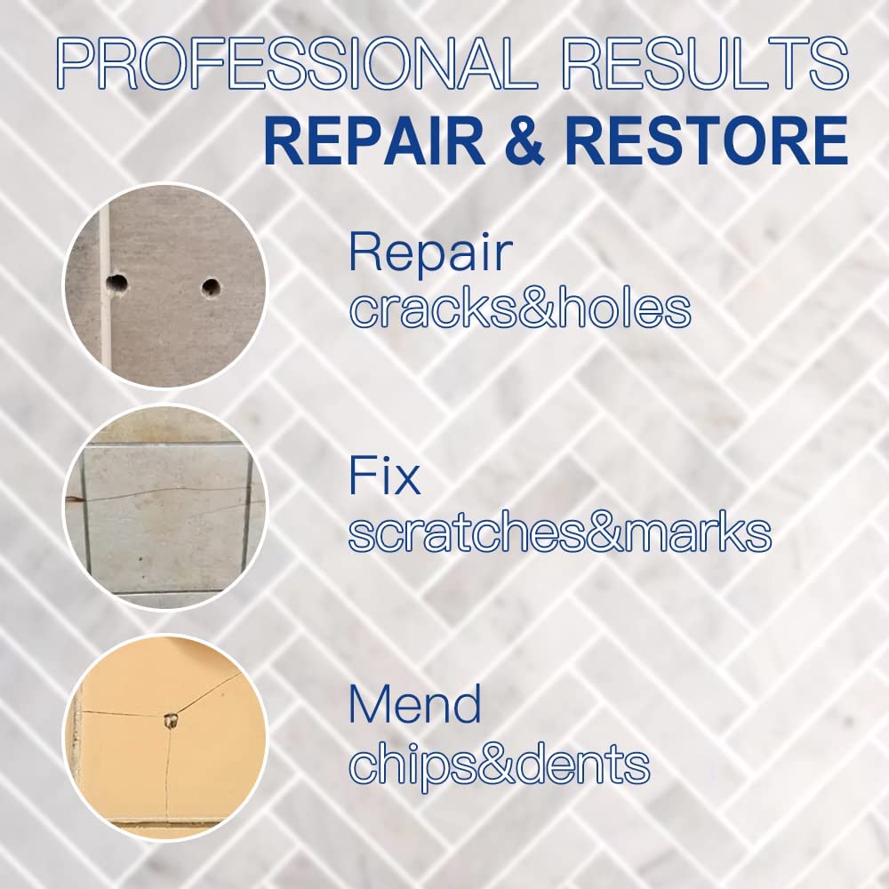 cocomfix tile repair kit color-match porcelain highlights blending pigments to match your tile color