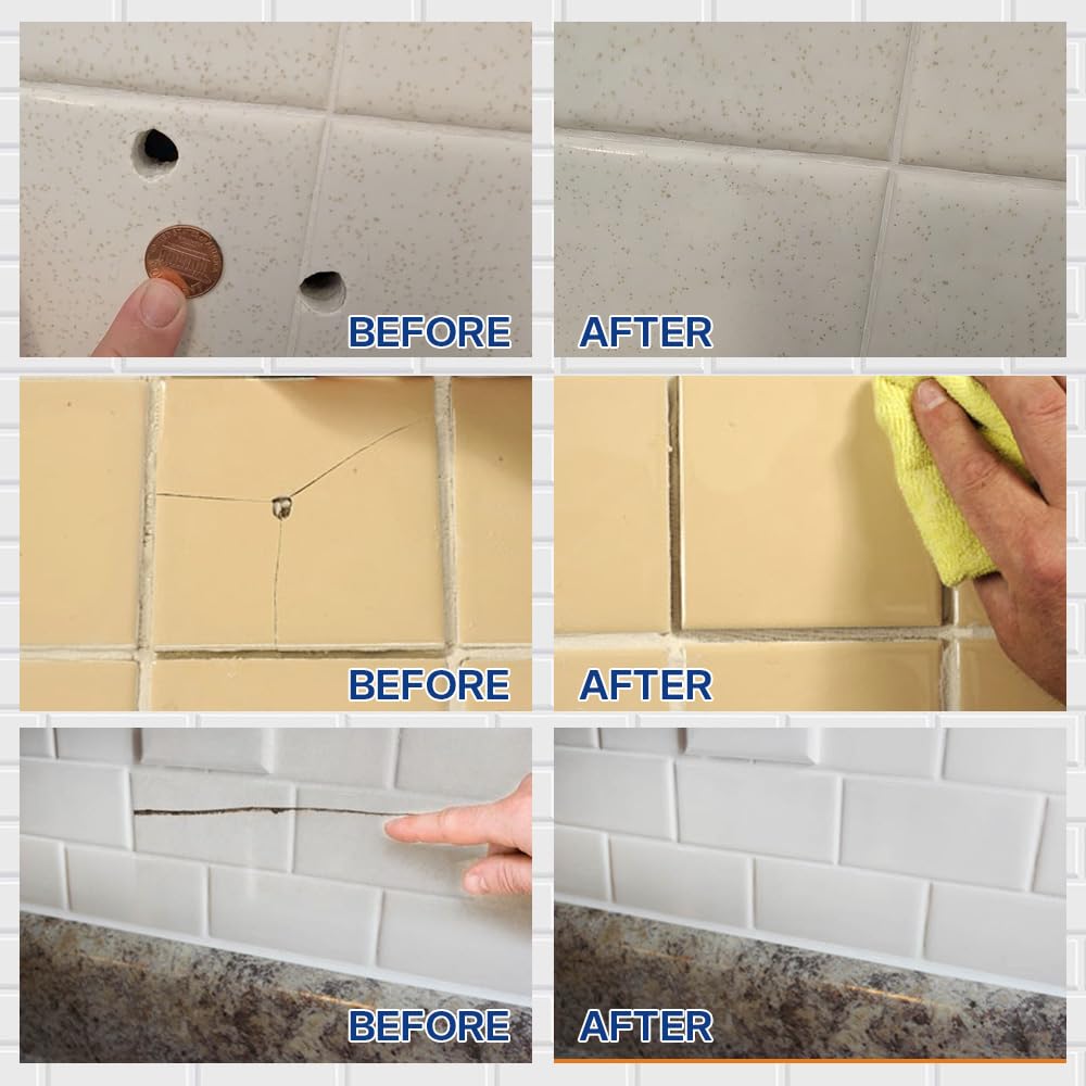 cocomfix tile repair kit color-match sink-showers applications extend to sinks and tubs