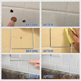 cocomfix tile repair kit color-match sink-showers applications extend to sinks and tubs