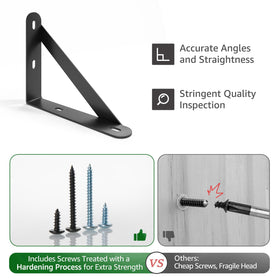 Cocoya versatile shelf support for kitchen, garden, office, or workshop.