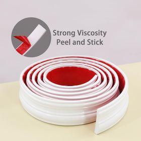 Coengwui waterproof and durable trim stays stylish in moisture-prone spaces.