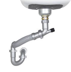 Coflex Snappy Trap DK-100 installation kit demonstrates simple under-sink setup.