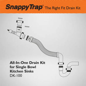 Coflex Snappy Trap leak-free connection seals ensuring a dry installation.