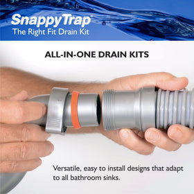 Coflex Snappy Trap wall tube washer provides secure, leak-free connections