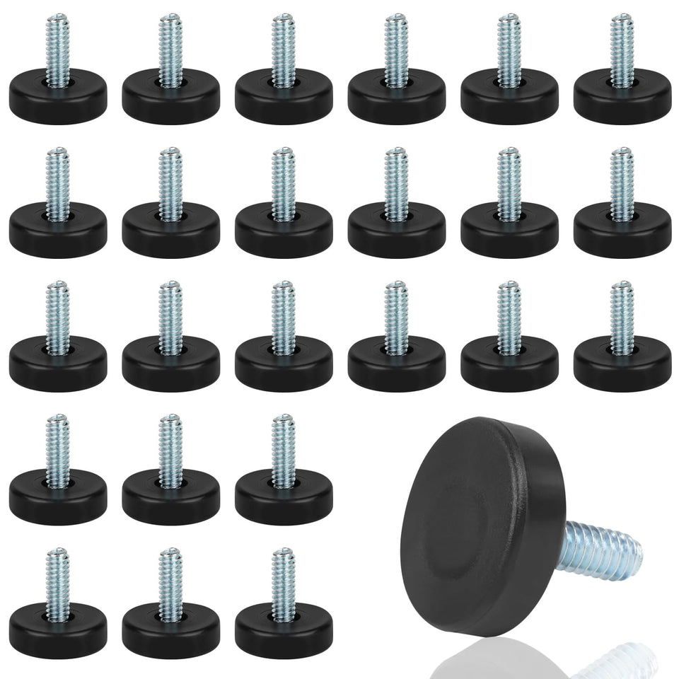 COIDEA 1/4-thread furniture feet package for leveling tables and chairs