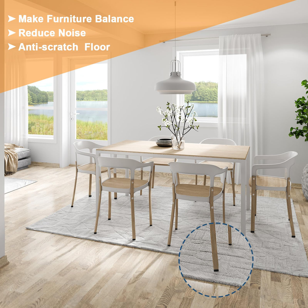COIDEA supports up to 200 pounds per leveler