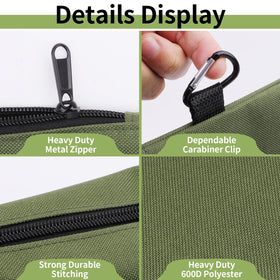 COIDEA tool bag with waterproof lining protects contents in damp conditions