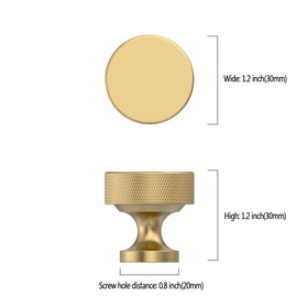 Coinkoly champagne bronze drawer knob suits cabinets, vanities, and chests.