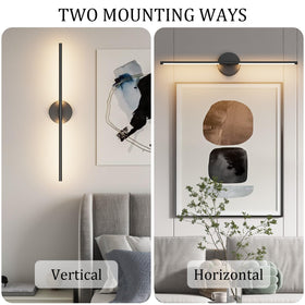 Coinmit packaging for the 28in black wall sconce set of two.