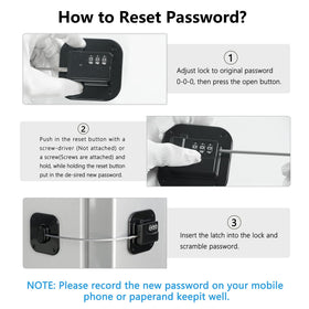 Coipdfty lock on drawers and closets limits access to contents