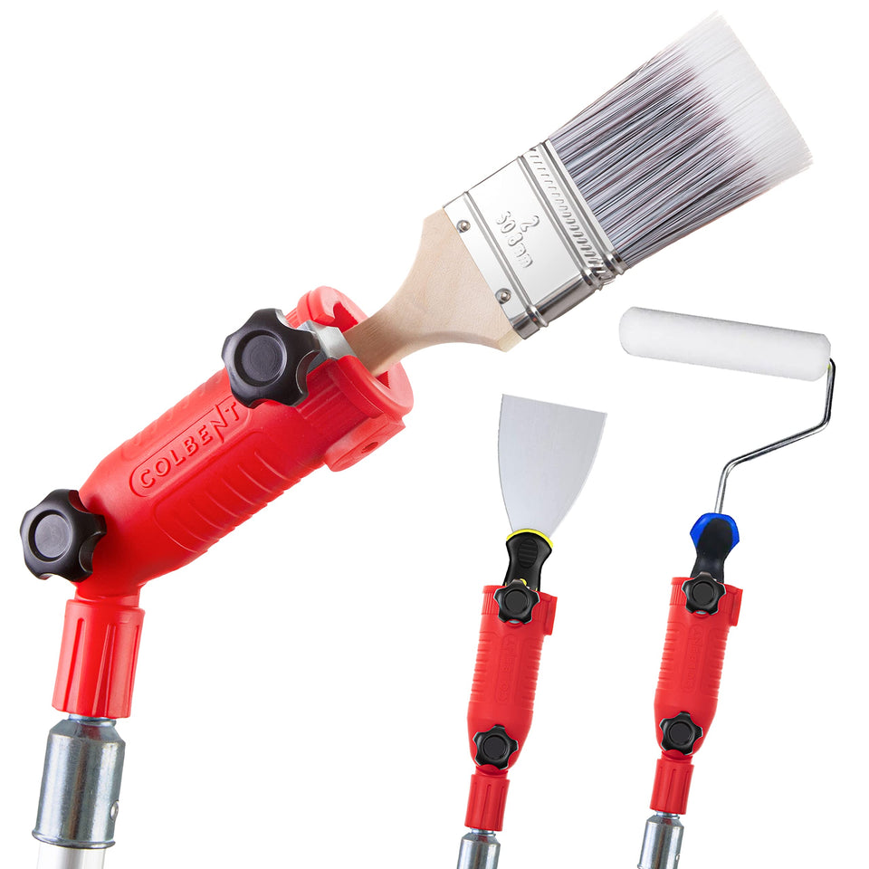 Colbent multi-angle rotation for precise corner painting