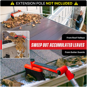 Colbent rotating-arm tilt-control provides precise cleaning from multiple angles.