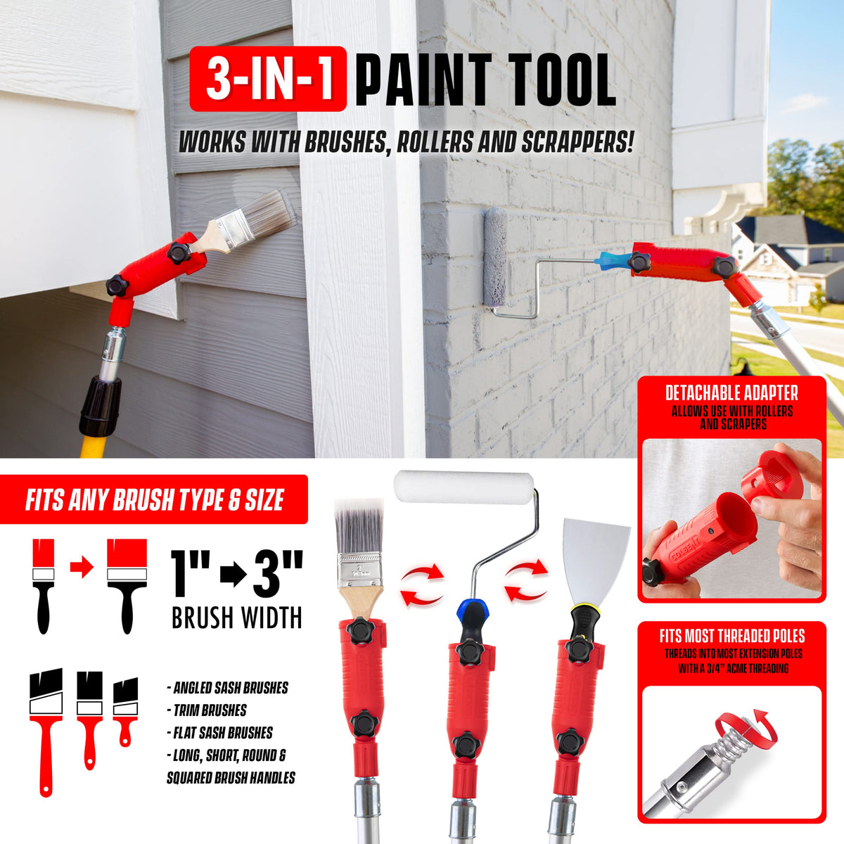 Colbent safety-first design minimizes fall risk during painting