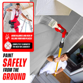 Colbent tool speeds edging tasks while reducing ladder climbs
