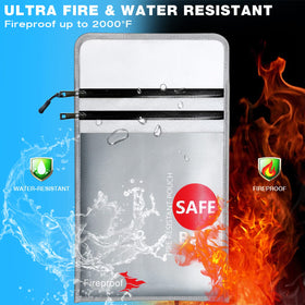 COLCASE fireproof bag with heat resistance protects valuables in high-risk situations.