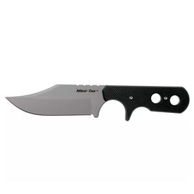 Cold Steel Mini Tac Bowie Griv-Ex handle seen for secure, lightweight grip.