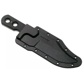 Cold Steel Mini Tac Bowie in sheath highlights portability and access.