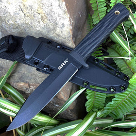 Cold Steel SRK fixed blade ready for field use in demanding environments.
