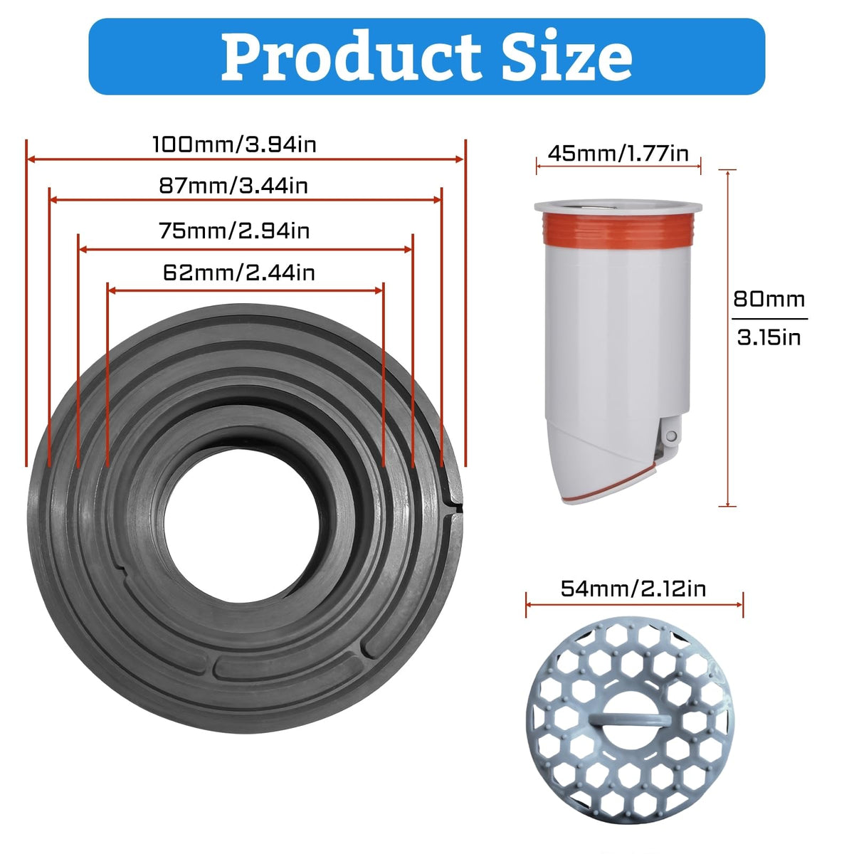 COLDDD magnetic closure valve ensuring backflow prevention and reliable drainage.