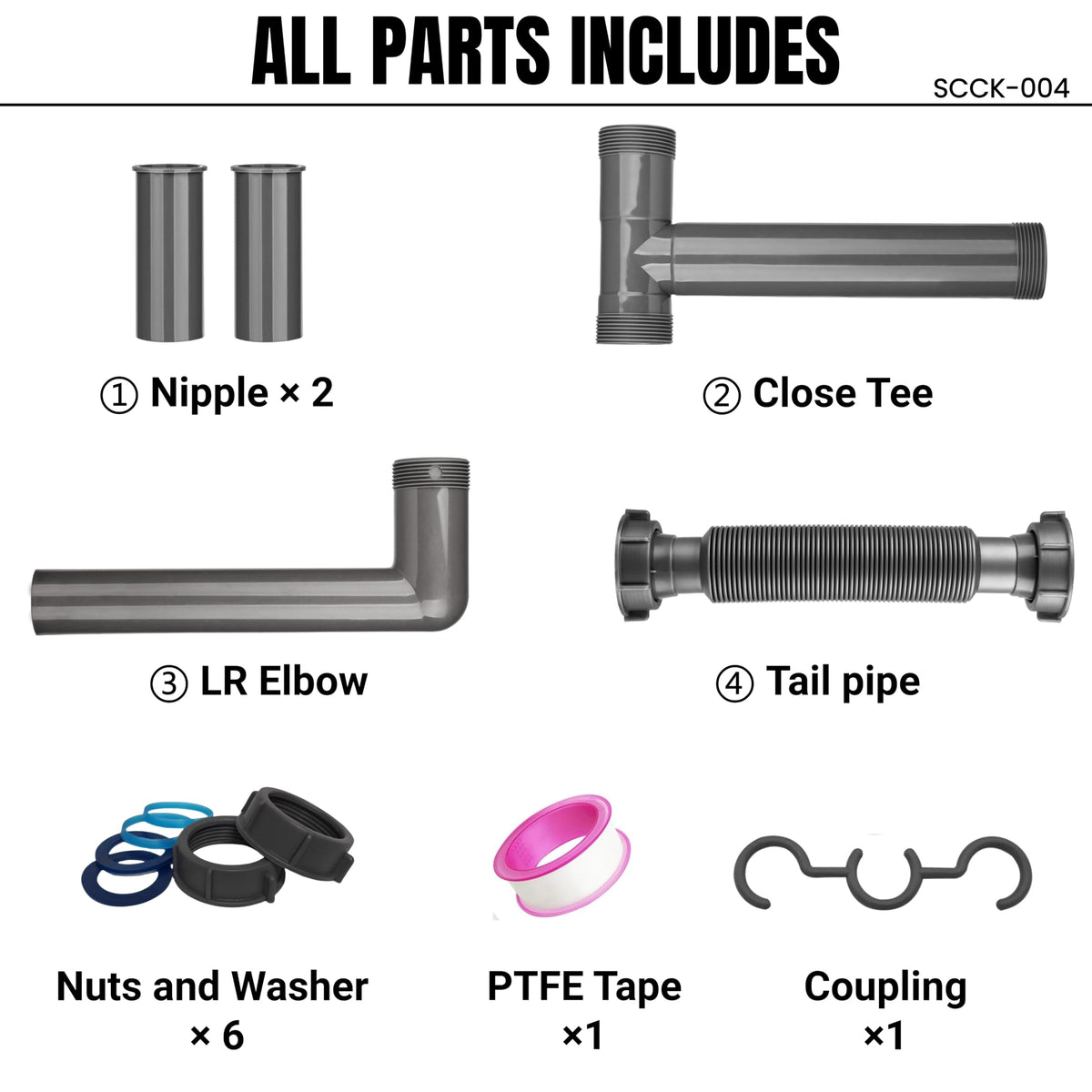 COLDDD premium PP construction resists heat and chemicals for durable kitchen use.