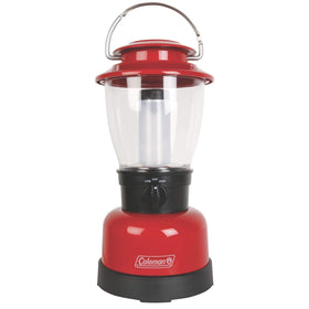 Coleman 400L LED Lantern front view shows compact design and bright beam for campsite lighting