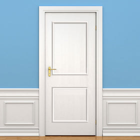 Colingmill door moulding kit contents shown for quick DIY decoration.