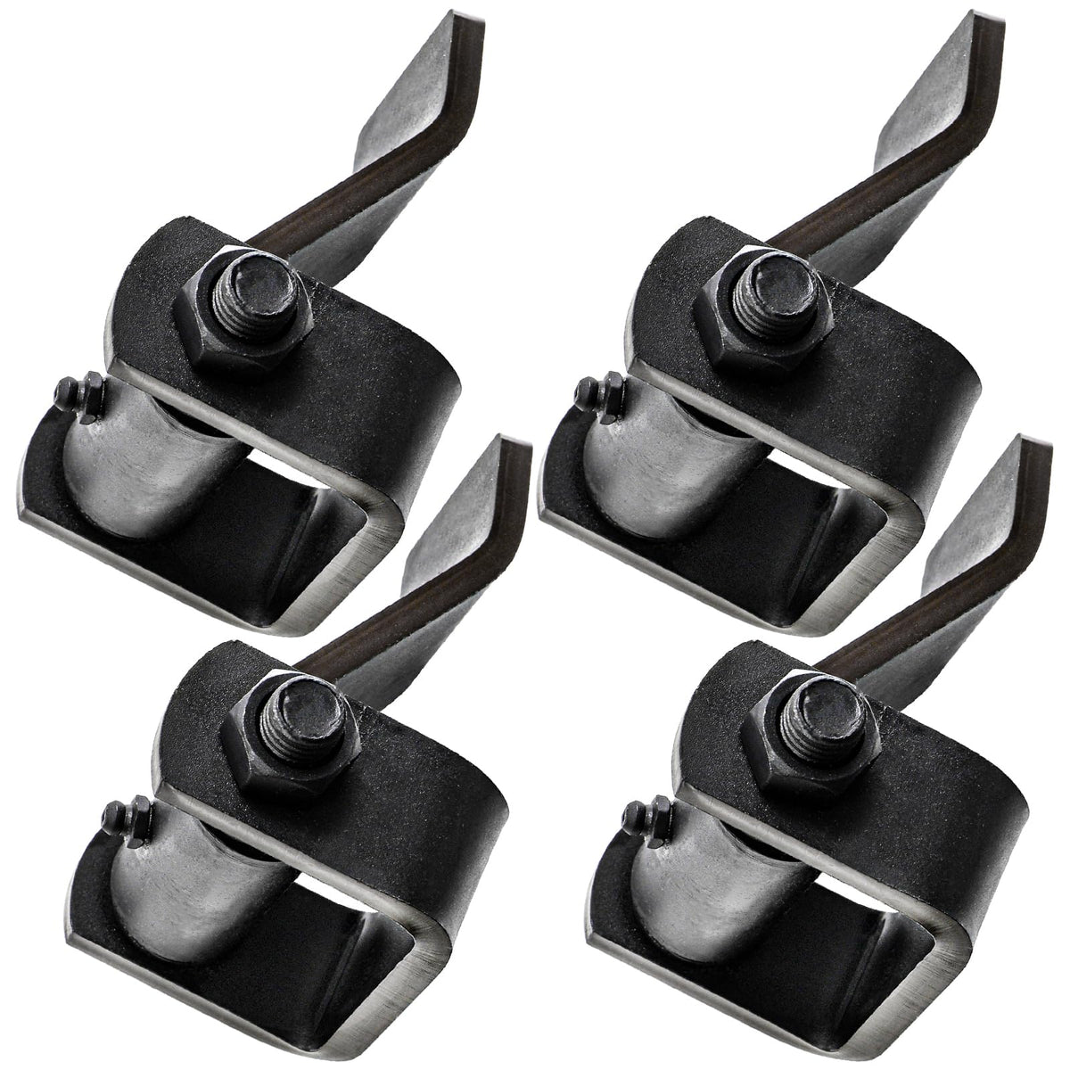 Coloch universal application hinge installed on dump trailer for versatile use.