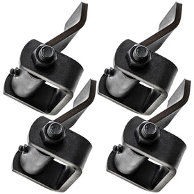 Coloch universal application hinge installed on dump trailer for versatile use.