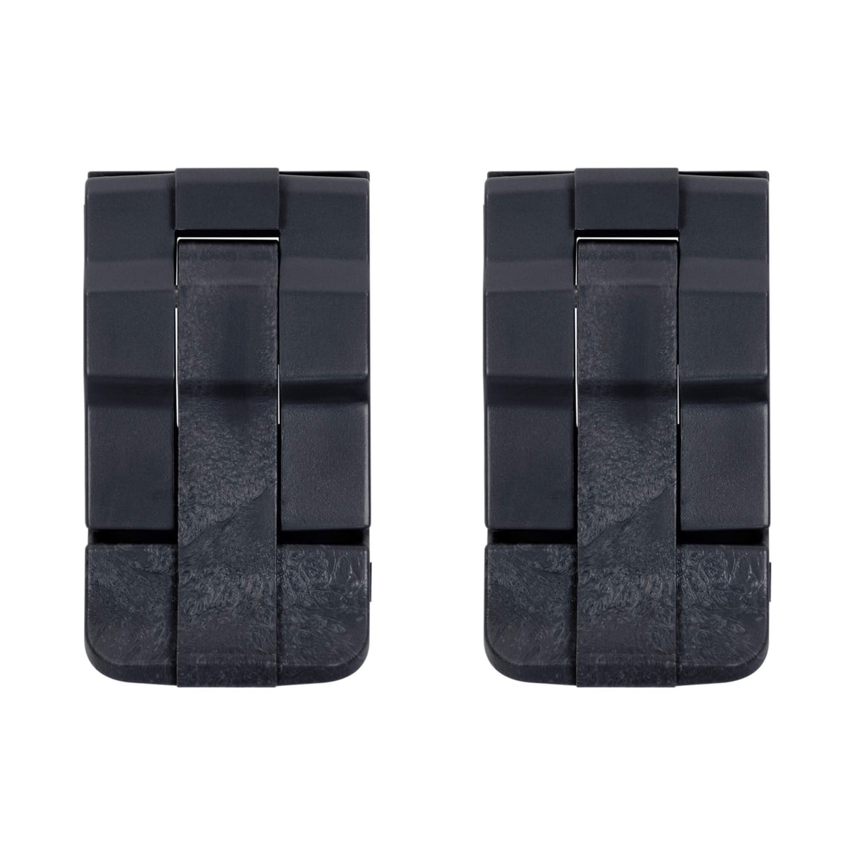 ColorCase Pelican replacement double-throw latches front view, secure closure for rugged gear
