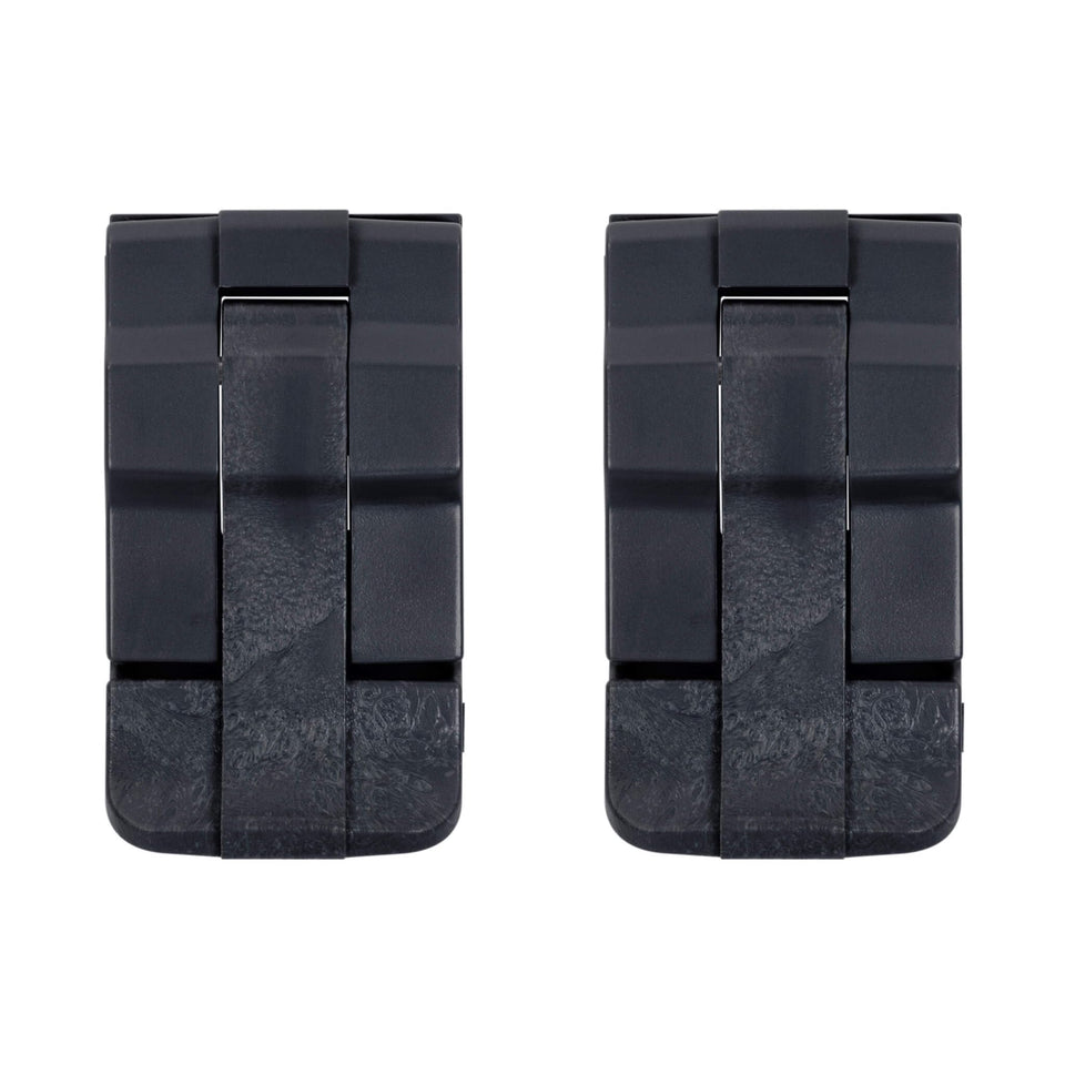 ColorCase Pelican replacement double-throw latches front view, secure closure for rugged gear
