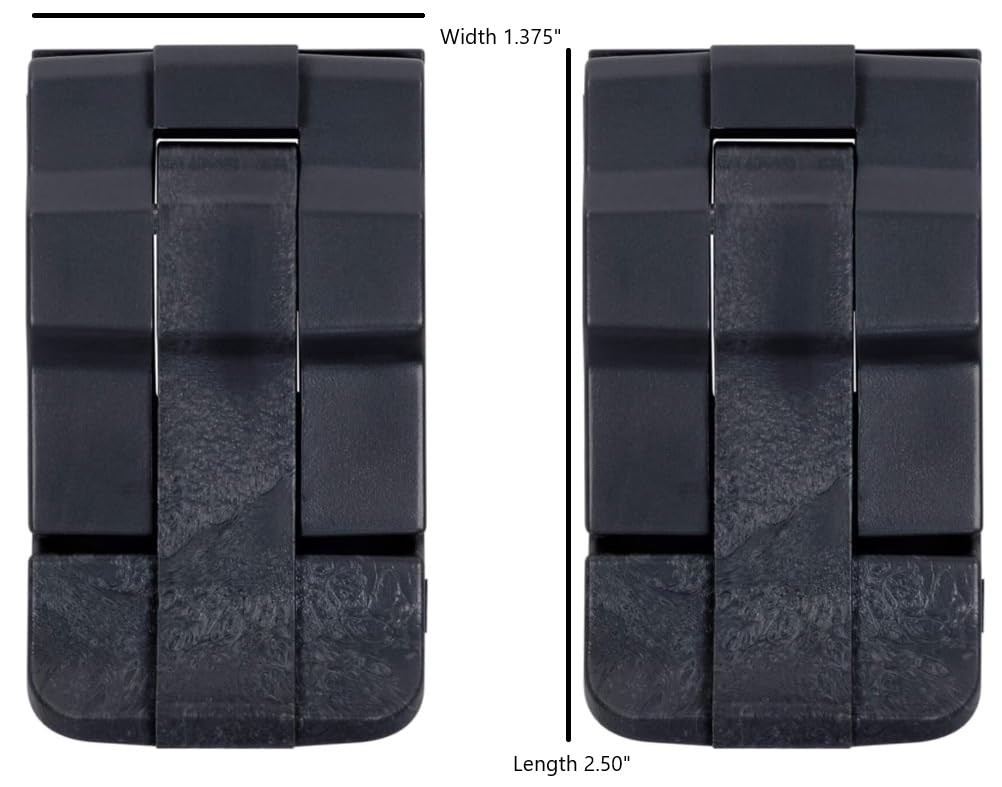 ColorCase Pelican replacement latches in use, back view for quick access to your case