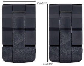 ColorCase Pelican replacement latches in use, back view for quick access to your case