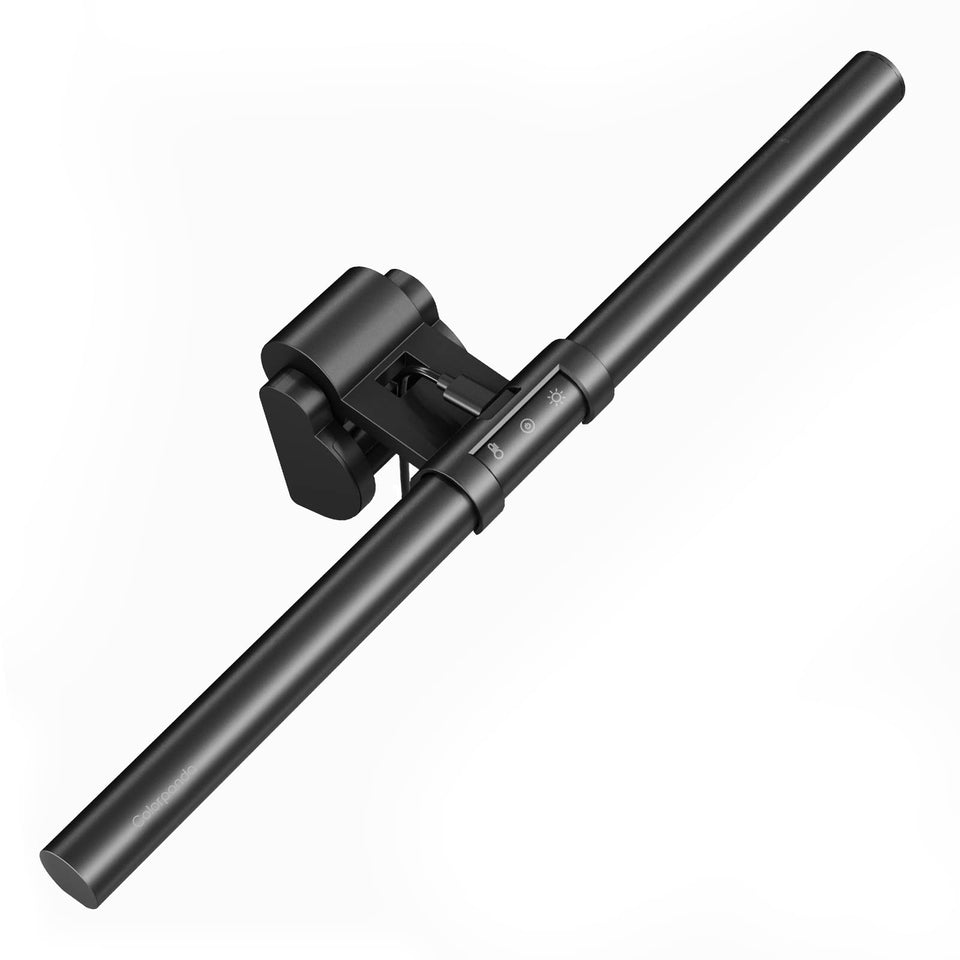Colorpanda Monitor Light Bar front view reduces glare for comfortable work