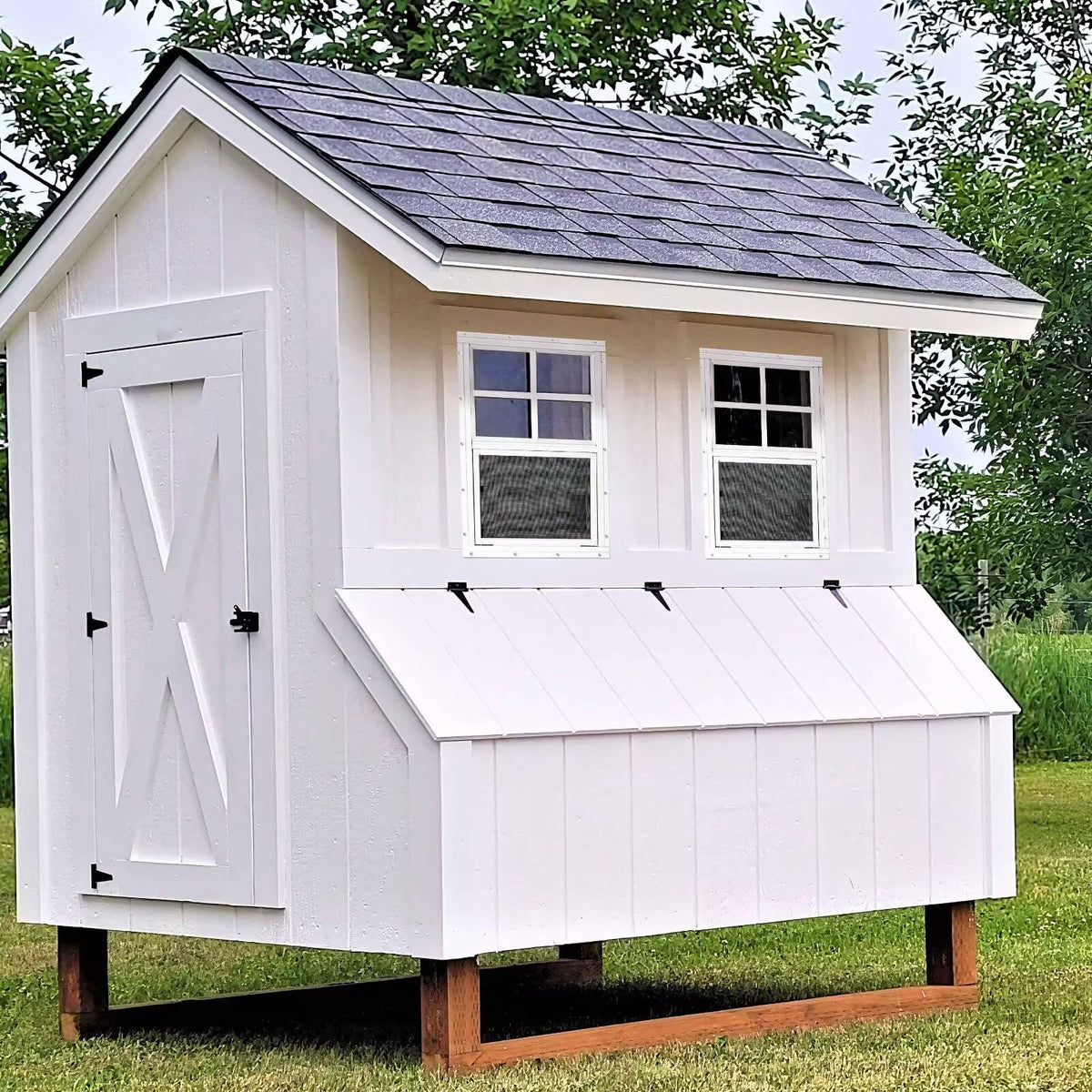 COLORPAPA playhouse window providing natural light and ventilation for bright spaces.