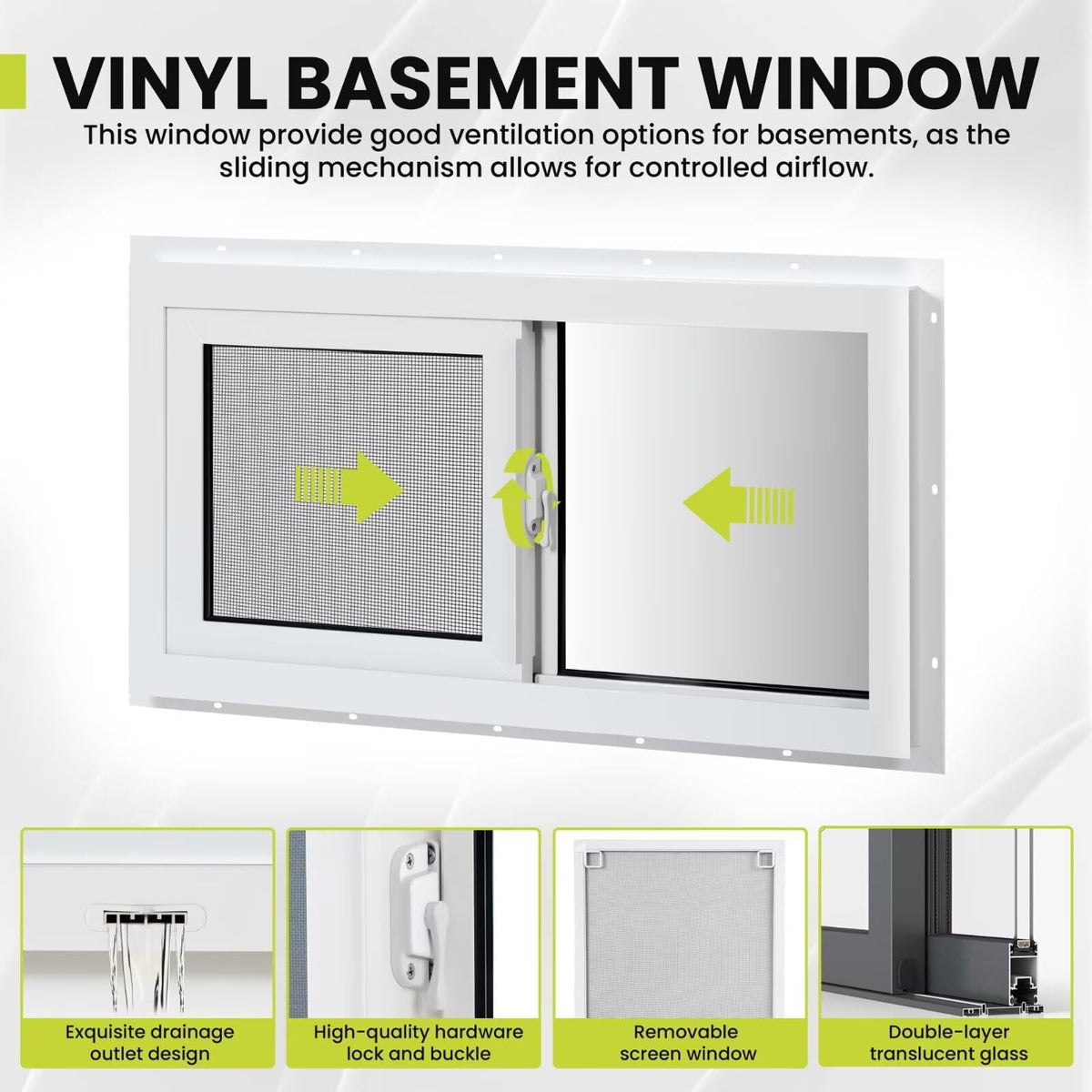 COLORPAPA removable mesh screen enables ventilation and easy cleaning