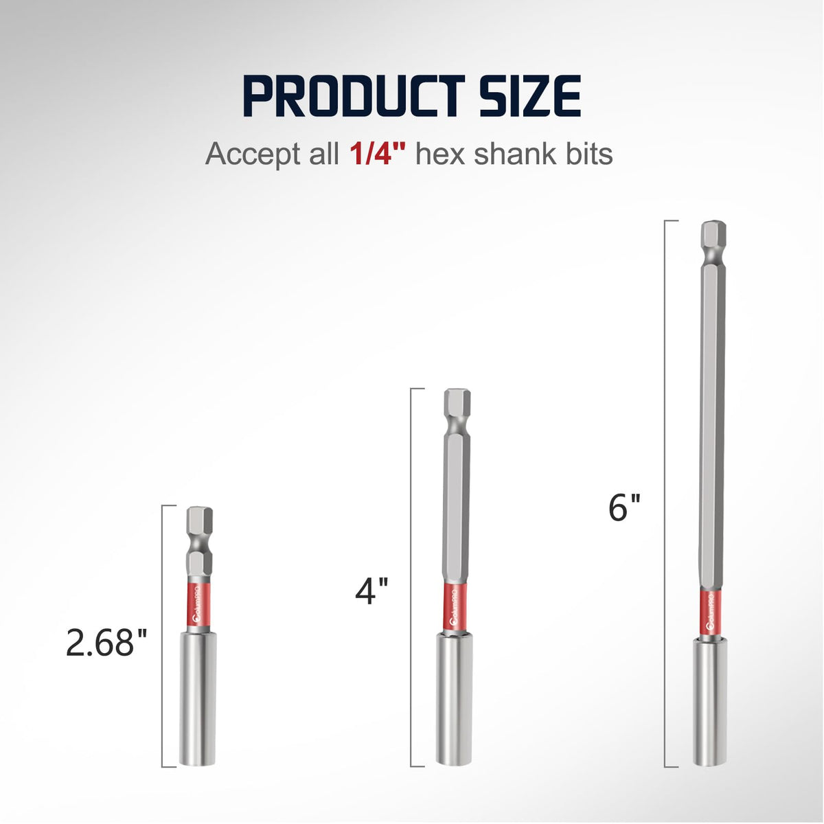 ColumPRO magnetic bit holder in action demonstrates quick screw pickup.