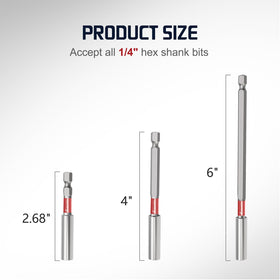 ColumPRO magnetic bit holder in action demonstrates quick screw pickup.