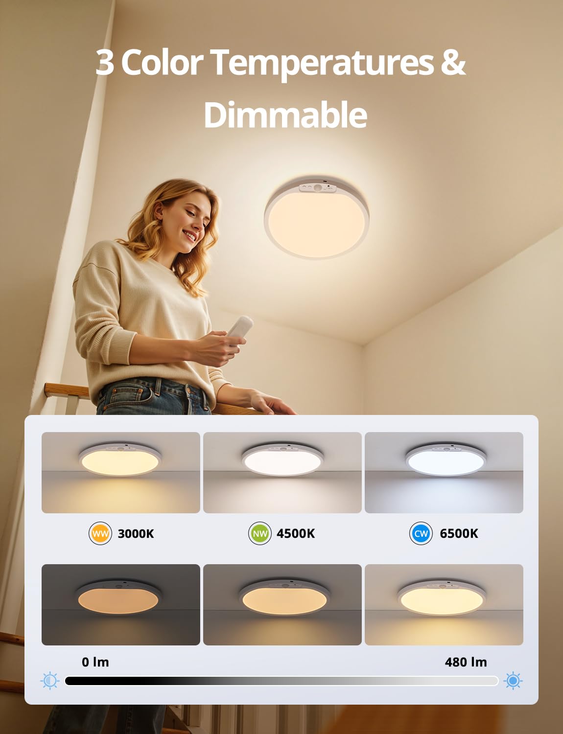 Combuh remote controls CCT and RGB lighting with ease