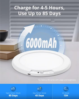 Combuh battery operated stick on shower light for cordless mood lighting