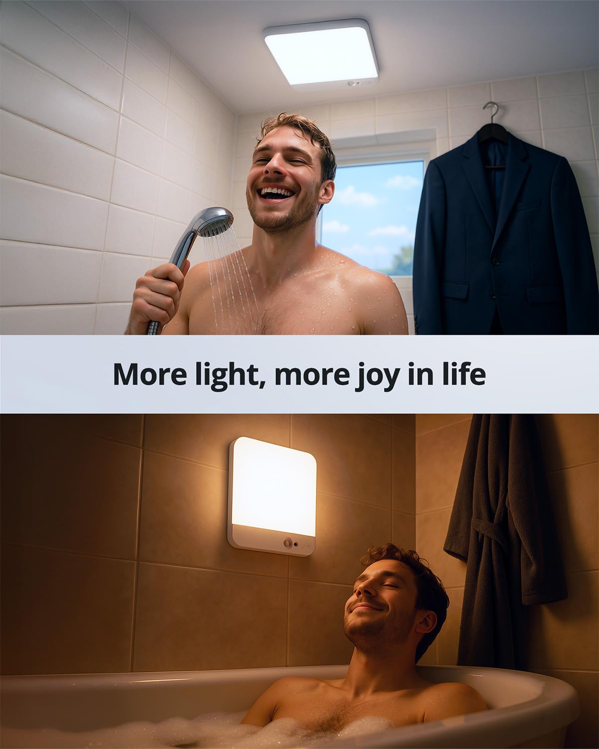 Combuh three-color dimmable light for flexible mood and task lighting