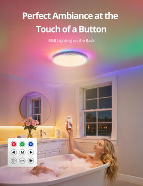 Combuh waterproof overhead light suitable for bathroom humidity
