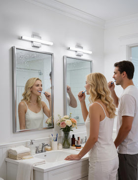 Combuh wide 14-18 inch mirror lighting ideal for dressing areas.