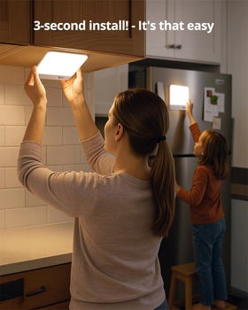 Combuh wireless magnetic mount for simple no-drill installation