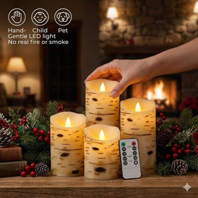 Comenzar warm flicker glow creates a safe, candle-like atmosphere.